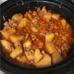 Slow Cooker Poor Man’s Stew Homemade poor man's stew