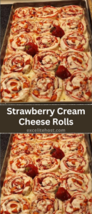 Strawberry Cream Cheese Rolls