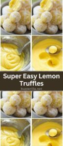 Super Easy Lemon Truffles Super Easy Lemon Truffles