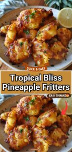 Tropical Bliss Pineapple Fritters