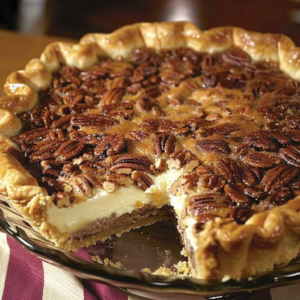 Pecan Cheesecake Pie yassine_31845_httpss.mj.runLceKWBanA1I_Pecan_Cheesecake_Pie_1b5c804e-cd76-4f92-b381-af5d71751319_2