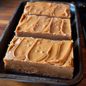 Classic Peanut Butter Lunch Lady Cookie Bars Lunch Lady Cookie Bars recipe