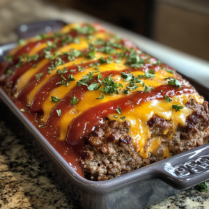 Cheeseburger Meatloaf (Keto/Low Carb)