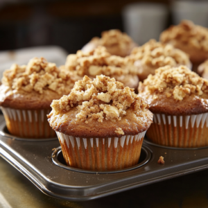 Coffee Cake Muffins recipe