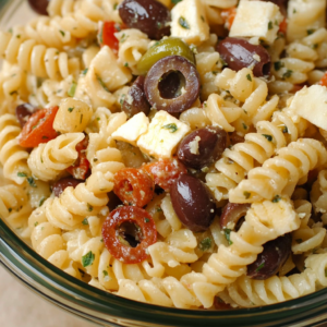 Amazing Olive Pasta Salad