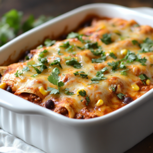 Beef Enchilada Casserole Recipe
