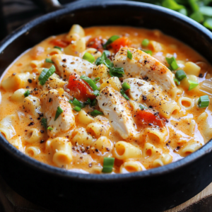 Creamy Cajun Chicken Pasta Soup