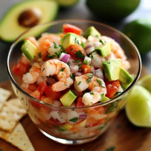 Avocado Shrimp Ceviche
