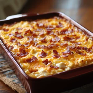 Cheesy Amish Breakfast Casserole
