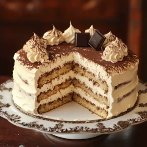 Decadent Tiramisu Cake Recipe