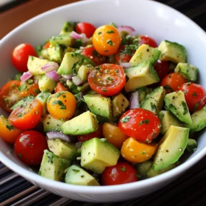 Fresh and Flavorful Tomato Avocado Salad Recipe u8916588566_Tomato_Avocado_Salad_Cucumbers_sliced_Cherry_or_g_7952fa3c-45ae-4aab-8ae3-5f843ac73de8_1