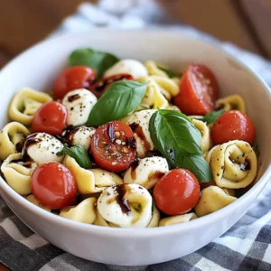 Caprese Tortellini Pasta Salad Recipe