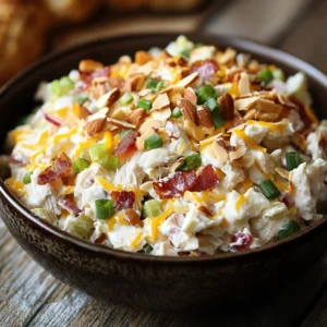 Million Dollar Chicken Salad with Bacon Homemade million dollar chicken salad
