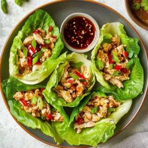 The Ultimate Guide to Chicken Lettuce Wraps with Spicy Dipping Sauce u8916588566_httpss.mj.runNQBmkCBciJM_Chicken_Lettuce_Wraps_In_75f08bd1-f7bf-4706-a04e-f0adbc392310_2