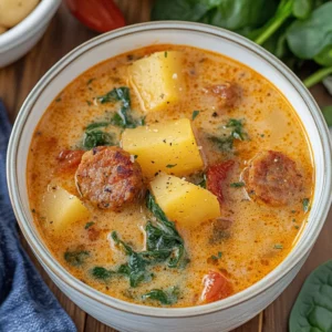Creamy Smoked Sausage Spinach and Potato Soup u8916588566_Introduction_to_Creamy_Smoked_Sausage_Spinach_and_604bc868-c548-4e98-b7ec-576e7d34e32f_3