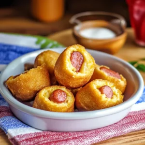 Muffin Tin Corn Dogs