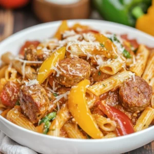 Italian Sausage and Peppers with Penne u8916588566_Introduction_to_Italian_Sausage_and_Peppers_with__bbd4750a-90be-40e1-8735-2b353338a6ec_1