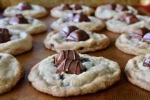 Chocolate Chip Kinder Bueno Cookies: A Sweet Delight!