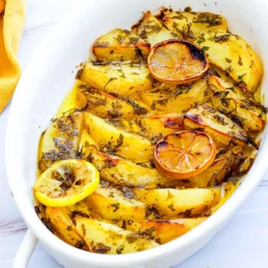 Greek Lemon Potatoes (Patates Lemonates) Recipe Revealed!