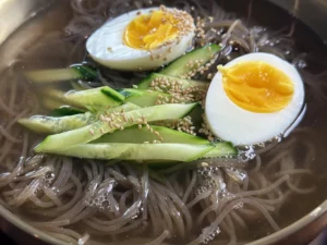 EASY Korean Cold Noodles (Naengmyeon) for Summer Delight