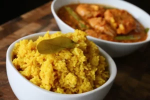 Indonesian Yellow Rice Nasi Kuning: A Flavorful Recipe! indonesian-yellow-rice-nasi-kuning-v0-4qeinbh3ra7f1