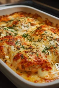 Cheesy Mozzarella Chicken Bake: Irresistibly Delicious Recipe!