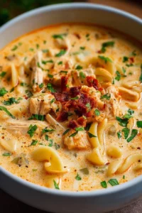 Creamy Cajun Chicken Pasta Soup: A Flavorful Delight!