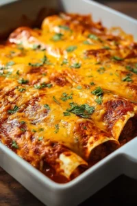 Cheesy 5-Ingredient Beef Enchiladas You Can’t Resist!
