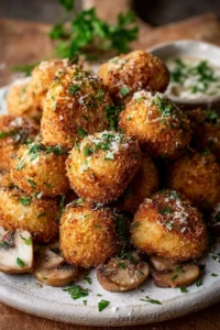 Crispy Garlic Mushroom Bites That Everyone Will Love!