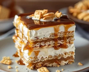 Ritz Cracker Salted Caramel Icebox Cake: A Delightful Treat! ritz-cracker-salted-caramel-icebox-cake-2025-09-27-212952-1024x835