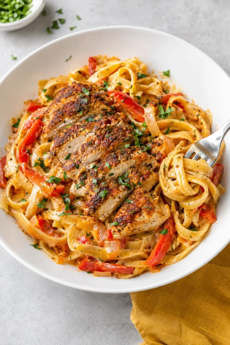 Creamy Cajun Chicken Pasta
