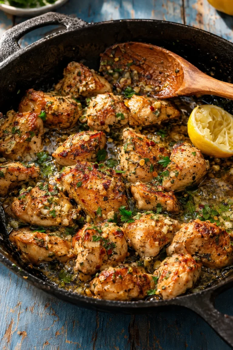 Garlic Butter Chicken Bites