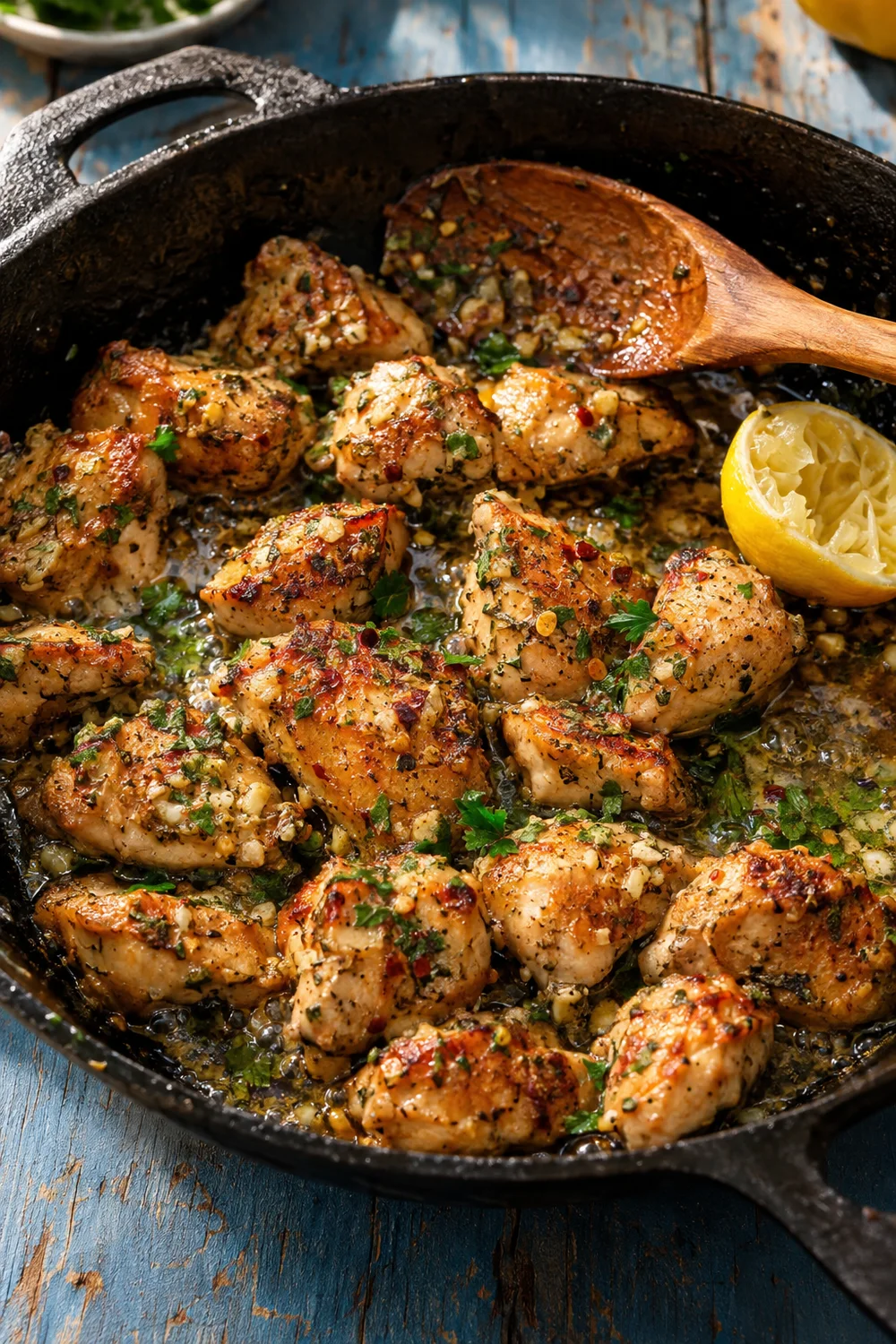 Garlic Butter Chicken Bites