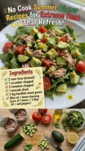 No Cook Summer Dinner Recipes for Extreme Heat That Refresh! 664