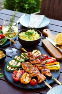Summer Grilled Dinner Recipes with Fresh Produce Delight!