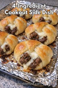 Easy 4-Ingredient Beef Crescent Knots